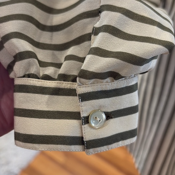 Serge Nancel Paris button down women’s blouse.  Size M - Picture 3 of 8